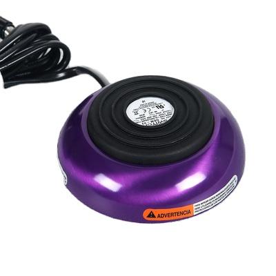 China Portable Round 360 Angle Purple Tattoo Foot Switch Tattoo Foot Pedal High Quality Durable For Tattoo Power Supply for sale