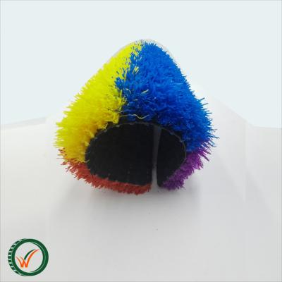 China Home/Hotel Balcony Wedding Rainbow Color Indoor Decorative Turf Football/Golf/Garden/Artificial Grass For Sports Field for sale