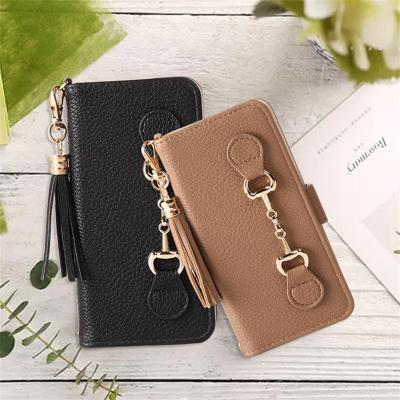 China Durable / Hand Sewing Shockproof Premium Leather Case For iPhone 12 Pro , Luxury Business PU Leather With TPU Phone Case ForSony Xperia 10 II for sale