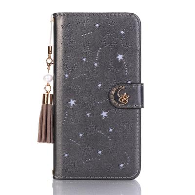 China Durable/Hand Sewing PU Clamshell Wallet Cell Phone Case Leather Aquos Senator 2021selling se3/Sense3 Lite/s7 photo sense3 basic case/one for sale