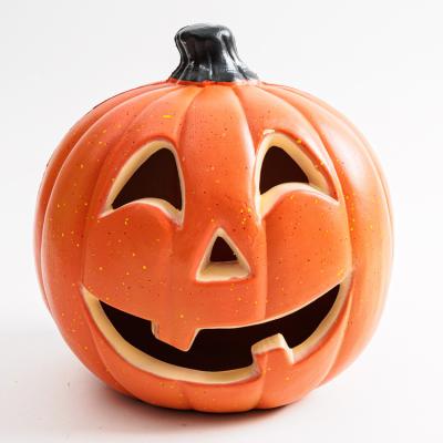 China Best Popular HDPE Halloween Decoration Plastic Pumpkin With Led Light for sale