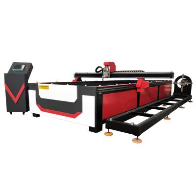 China Hotels Automatic Plasma Square Tube Cutting Machine CNC Plasma Cutter Table CNC Plasma Cutting Machine for sale