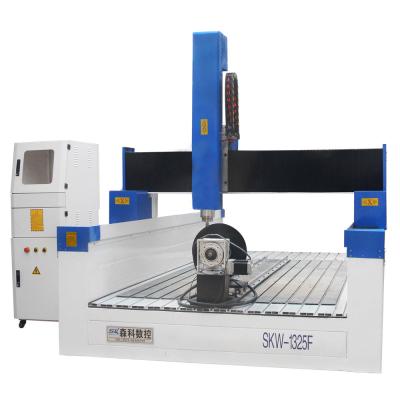 China Hotels CNC Foam Wood CNC Router Engraving Milling Machine 3D Craving CNC Router 4 Axis 5 Spindle for sale