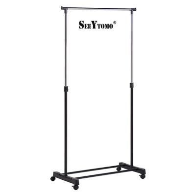 China Single-pole hanger China supply large metal bulk clothes stand double hanging rack with Amz hot sale for sale