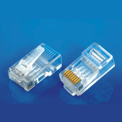 China Network cable XL-501cat6 rj45 modular connector plug for network 24-28awg cable UL product for sale