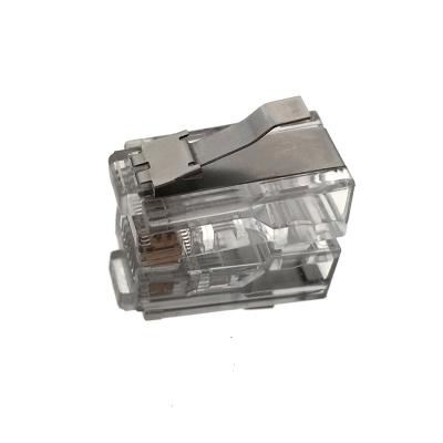 China PCB XL-524 RJ45 Cat5e Perpetual Access Modular Connector Socket Metal Clips For Test Equipment for sale