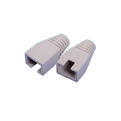 China Telecom XL-706 RJ45 Modular Plug Boot Soft Plastic Connector Grommet For Network Cable for sale