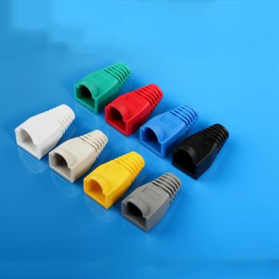 China Network 8p8c cable XL-705N cat5e cat6 cat7 rj45 connector grommet socket boot cover for sale