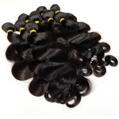 China Body Wave MLIN Cuticle Aligned Hair Cuticle Aligned Hair Budnles Hair Extension Hair Bundle Wholesale Unprocessed Seller for sale