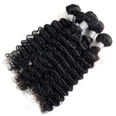 China MLIN Deep Wave Hair Bundle Seller, Wholesale Natural Peruvian 100% Brazilian Virgin Deep Wave Hair for sale