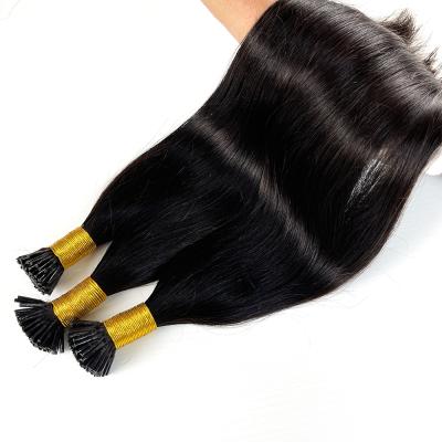 China Peruvian Silky Straight Wave Hair MLIN Top Selling Hair Extension I Tip In Extension Brazilian Hair To Black Woman for sale