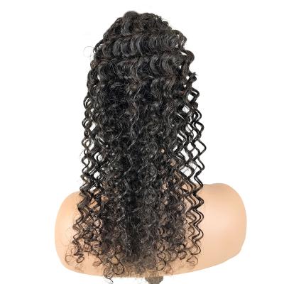 China MLIN Deep Wave Deep Curl 2022 Most Popular Natural Ponytail Hair Wig Black Personality Ponytail Hair Seller for sale