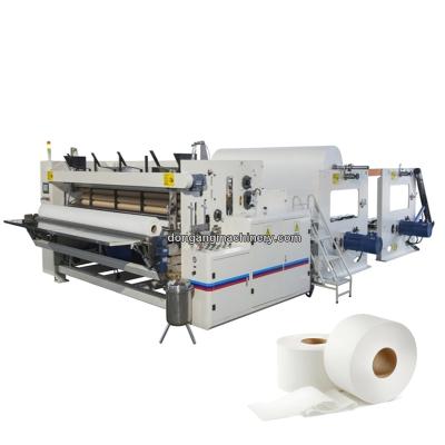 China 1880 Full Automatic Mini Hotels Toilet Paper Machine To Make Toilet Paper Machine To Make Toilet Paper for sale