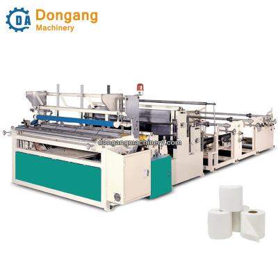 China Hotels toilet paper bathroom tissue machine to produce toilet paper toilet paper machine price in india for sale