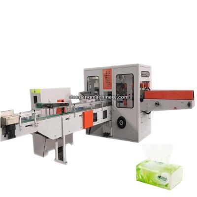 China Full Automatic High Speed ​​Soft Facial Tissue Paper Products Soft Packing Machine For Small Tissue Plastic Bag Packing for sale