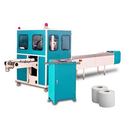 China Hotels One Channel Log Saw Automatic Toilet Paper Roll Cutting Machine For Toilet Paper Roll Cutting for sale