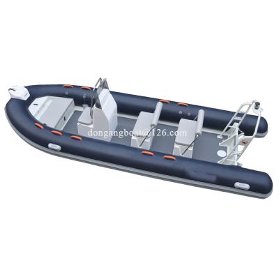 China Rigid Inflatable PVC Boat Rigid Inflatable Fiberglass Rigid Inflatable Boat Hull Hull Fiberglass Family Entertainment/Fishing Boat PVC Hypalon for sale