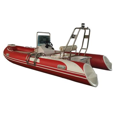 China French boat 40hp 480 orca hypalon rib boat 480 foldable inflatable inflatable pvc rib boat family entertainment/fishing dive rib boat for sale