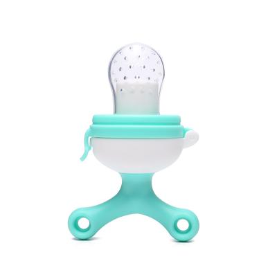 China BPA Free Infant Teething Toy Silicone Soft Mesh Pacifier Fresh Food Fruit Vegetable Feeder for sale