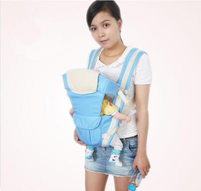 China Factory Direct Supply Wholesale Comfortable Safety Baby Sling Shoulder Backpack Carrier Baby Sling Cotton Baby Wrap Carrier Sling for sale