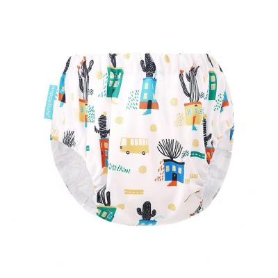 China Printed Baby Potty Toilet Training Pants Diaper Cartoon Boys Girls Underwear For Toddler Cotton Panties Reusable Diaper Cover for sale