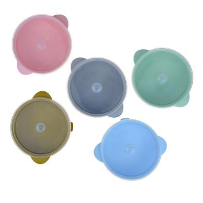 China Children's Hot Selling Shape Silicone Baby Place Mat Silicone Suction Dish Custom Baby for sale