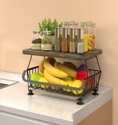 China Sustainable Fruit Vegetable Sundries Storage Trolley Storage Rack Floor Multi - Layer Cylindrical Shelving Storage Rack for sale