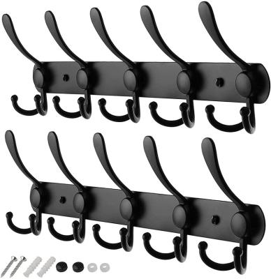 China Nordic Living Room Metal Wall Mount Wall Mount Durable Heavy Duty Coat Hook Nordic Coat Hangers Hooks for sale