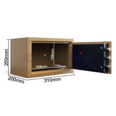 China Anti Theft Electronic Digital Safes For Home With Full Digit Keypad 2 Keys And 3 Bolts for sale