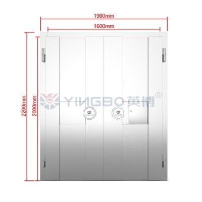 China H2200*W1980mm Fireproof Vault Door Stainless Steel Security For Hotel Commercial Bank Strong Room Door for sale