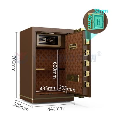 China Electronic Lock Safe Box For Office Security 39kg YB/N7-70 for sale