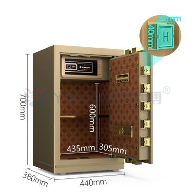 China Solid Steel Smart Office Safe Box Digital Electionic Lock YB/N7-70 for sale