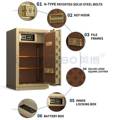 China Electronic Lock Smart Safe Box For Office Security  YB/N7-80 for sale