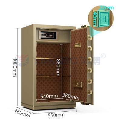 China Digital Electronic Lock Luxury Safe Box For Office Security YB/N7-100 for sale