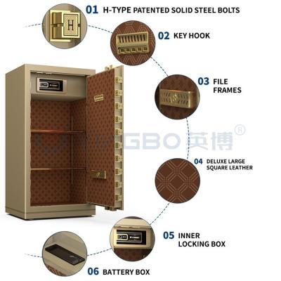 China H1200mm Dual Alarm Electronic Safe Box For Office Security for sale