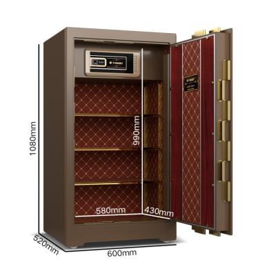 China Biometric Fingerprint Lock Luxury Safe Box Smart For Bank Security YB/ZY-100 for sale