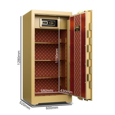 China 10.5 Cu Ft  14×90mm Electronic Digital Safe Solid Bolts YB/ZY-120 for sale