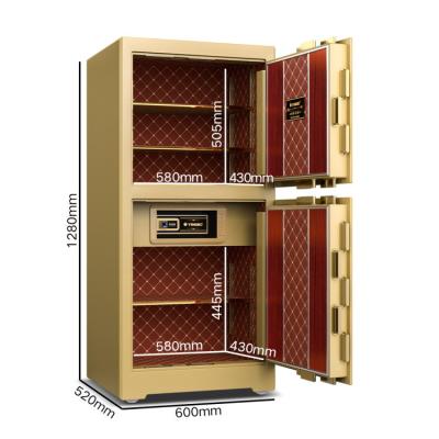 China 208±2kg Security Safe Box OEM Luxury Safes 4 Open Ways YB/ZY-120D for sale