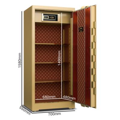 China 17 Cu Ft OEM Commercial Deposit Safe Biometrisch vingerafdruk slot Veiligheid Safe YB/ZY-150 Te koop