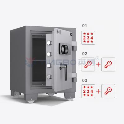 China Electronic Lock Fireproof Safe Box Anti Theft Fire Proof Lockbox YB/FH-58 for sale