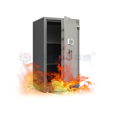 China Dauerhafte Massivstahlfeuerfeste Safebox Patentierte Zertifikate zu verkaufen