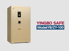 YB/ZY-100 bank safe box golden 