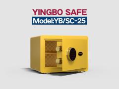 YB-SC-25-home safe box-yellow