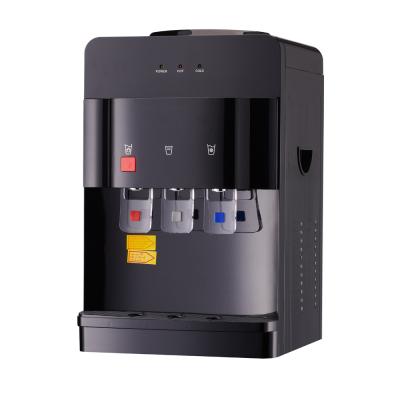 China Vertical desktop water dispenser with hot and cold cooling water for sale