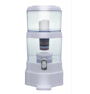 China Desktop Water Filter Mineral Pot Fashion 28L Desktop Design for sale