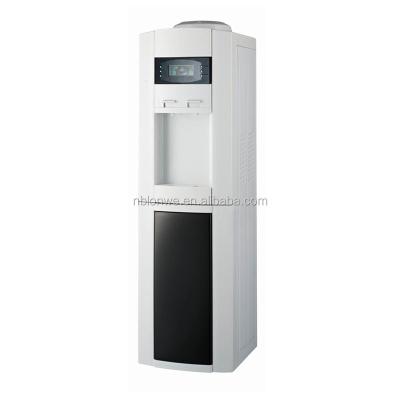 China Floor Standing Push Button Push Button Compressor Cooling Water Dispenser With LED Screen for sale