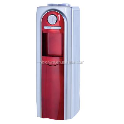 China Vertical Compressor Cooling Cold And Hot Bottle Water Dispenser With Cabinet With CB CE for sale