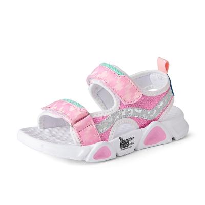 China Fashion shoes summer cartoon wind girls sandals\comfortable children\durable\breathable\lit fashion children beach shoes boys sandals for sale