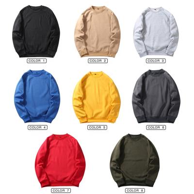 China Wholesale Anti-Wrinkle Cheap Wholesale High Quality Plain Sweatshirts Blank Sweatshirt Heavy Hoodie Sweatshirts for sale