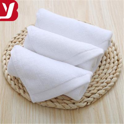 China Color Tie Dyed Pure White Cotton Hand Towel Small Square Towel for sale